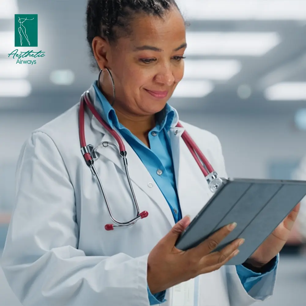 plastic surgery such as chin implants and face lifts 